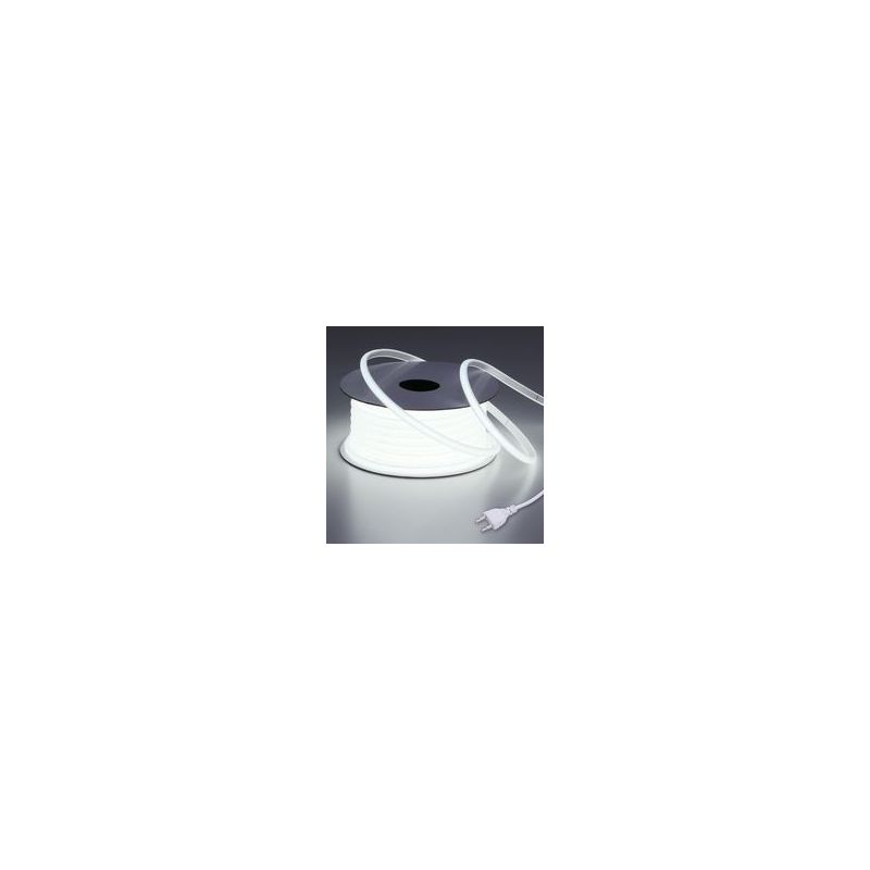 220 V Ip65 Wasserdichter Cob-led-streifen, 10 M, 6000 K Kaltweiß – Kürzbares Flexkabel Für Baustellen Und Außenbereiche – 800 Lm/m