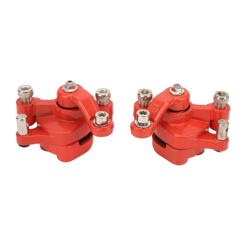 Ecleanfy - 2-teiliger Ersatz-bremssattel Für Vorder- Und Hinterradbremse Für 47ccm 49ccm 2-takt Pocket Bike Mini Dirt Bike