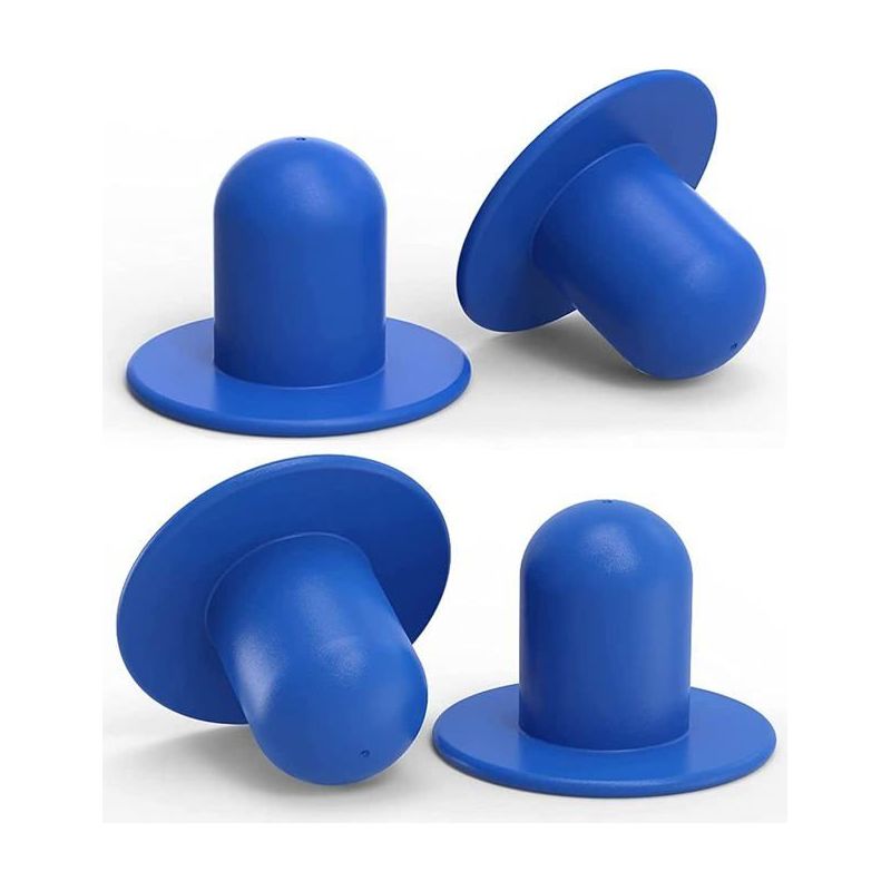 Ecleanfy - 4er-pack Universalkappen Für 3,2 Cm Poolschläuche – Kompatibel Mit Intex/coleman (pumpen ≤1000 Gph)