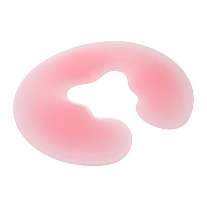 Ecleanfy – U-förmiges Silikon-gesichtskissen Für Spas. Komfortabel Und Leicht Zu Reinigen, Ideal Für Gesichtsbehandlungen Und Kosmetikstudios.
