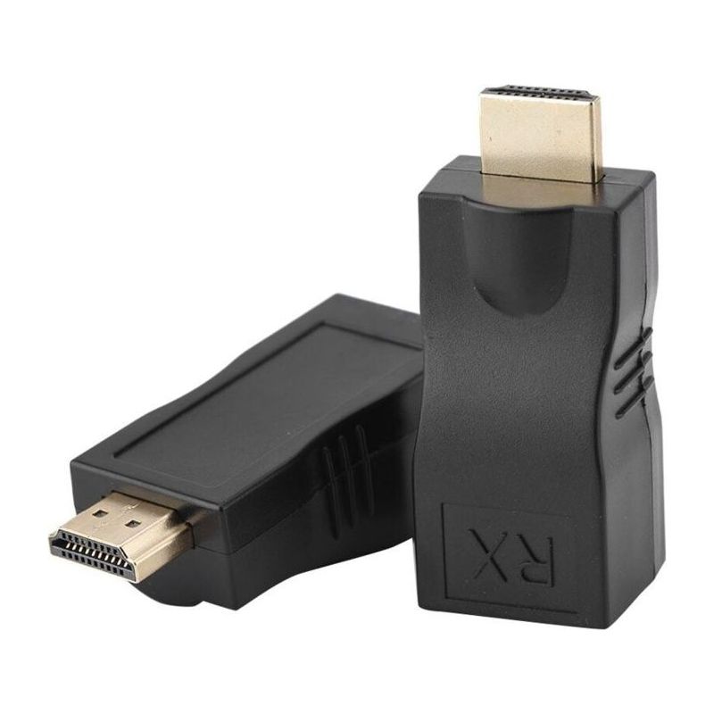Ecleanfy – Rj45 → Hdmi-verlängerungskabel – Aimoonsa – Hdmi 1.4 30 M – Cat5e/6 – 4k 3d Plug & Play