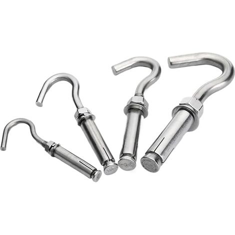 Verlängerungsschraubenhaken Aus Edelstahl 304, Heberinghaken Für Kleidung, M5, M6, M8, M10, 1 Stück