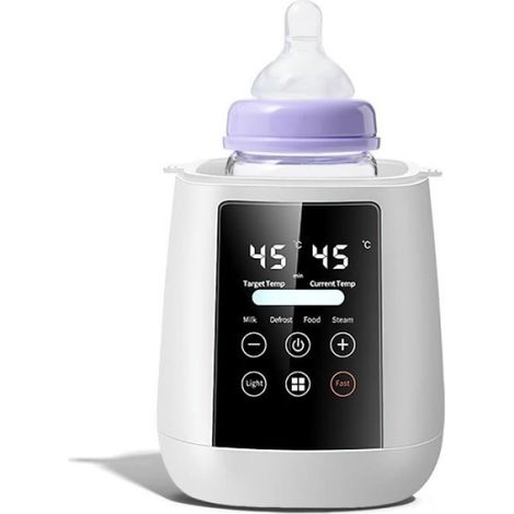 Elektrischer 6-in-1-flaschenwärmer – Schnelles Erwärmen Von Babymilch, Speisenwärmer Und Multifunktionaler Sterilisator