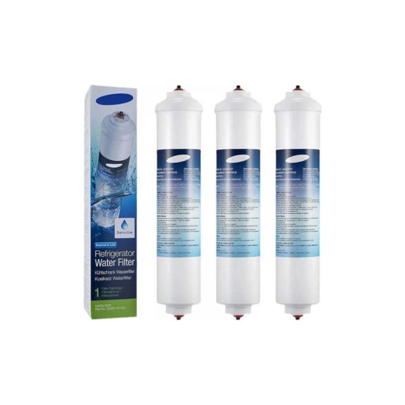Longziming – Lot De 3 Filtres À Eau D'Origine Da29-10105j – Compatible Réfrigérateurs Aeg. Bosch. Samsung. Electrolux. Siemens – Filtration Efficace Des Polluants