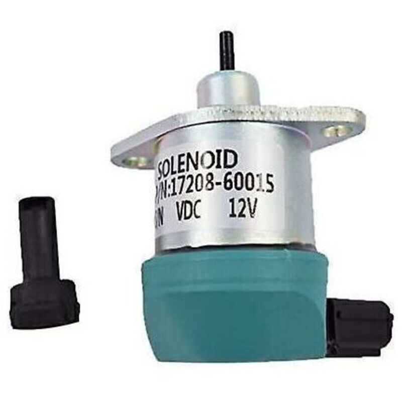 Solénode D'Arrêt De Carburant 17208-60015 17208-60016 17208-60017 17208-60010 Convient Pour Kubota V1205 V1505 V1305 D1105 D1005 D905 Tondeuse Pelle Tracteur Gène
