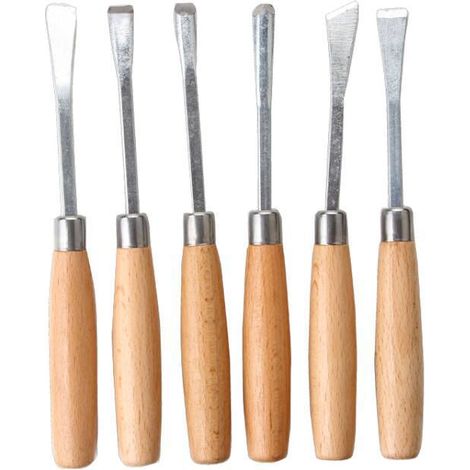 Holzmeißel-set, Diy-meißel-set, Gravierwerkzeuge, Fräszubehör, Schneidmeißel, Stahlhandwerkzeuge Mit Griff, Ideal Für Anfänger Im Bereich Gravur.