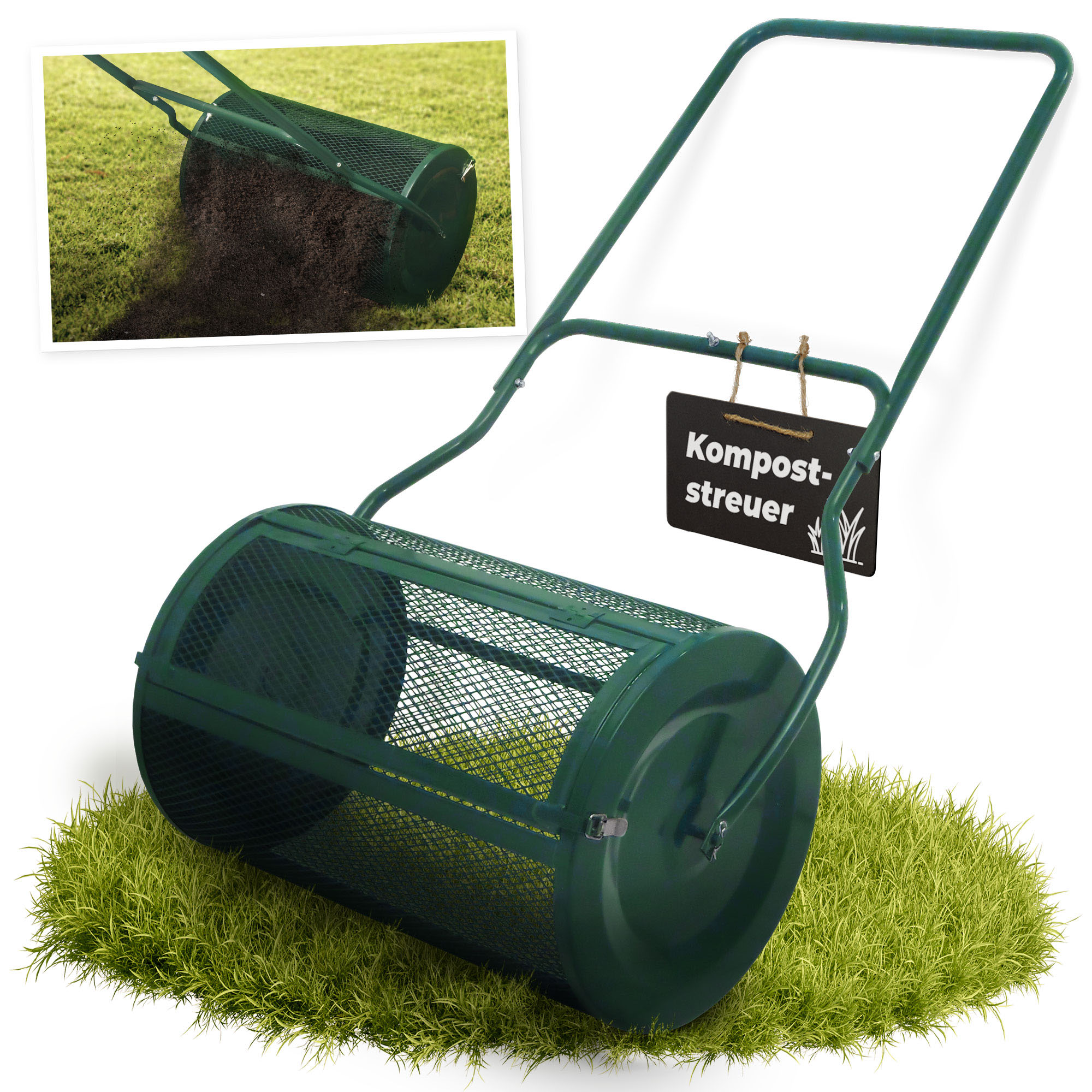 Walze Strend Pro Garden, Für Rasenmischung/substrat