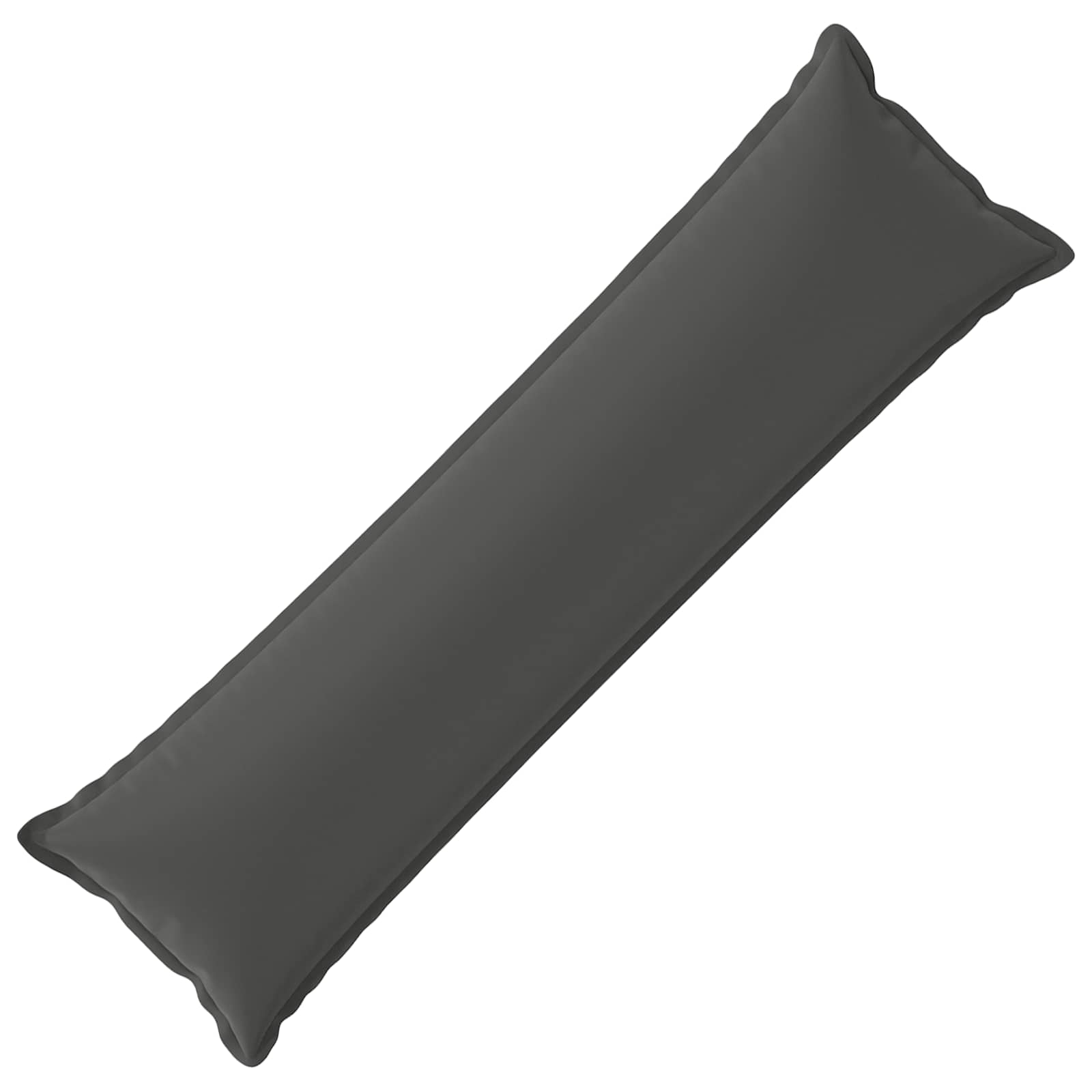 Kissen Mit Kissen Houten Anthrazit 40 X 145 Cm Polyester Vidaxl