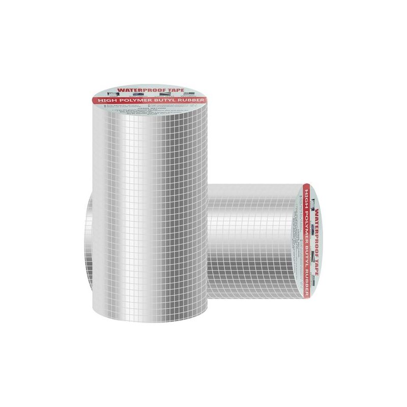 Professionelles, Wasserfestes Aluminium-reparaturband – Selbstklebend Für Verschiedene Fugen Und Risse
