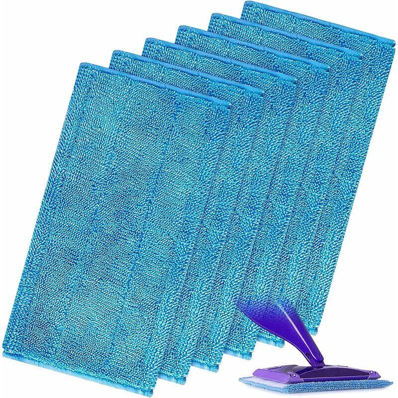 Salviette Riutilizzabili Per Swiffer Wetjet Wood, Panni In Microfibra Per Mocio Per La Pulizia E Lo Strofinamento Di Pavimenti Bagnati O Asciutti, Piastrelle E Marmo