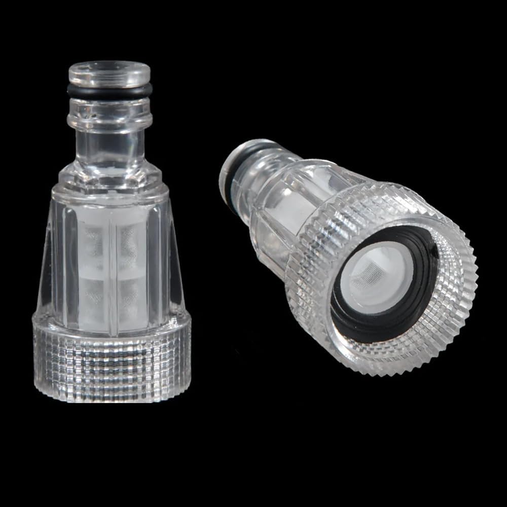 Set Mit 2 Wasserfiltern – Schnellanschluss, Pvc Und Abs – 80 Mesh – Für Kärcher Hochdruckreiniger