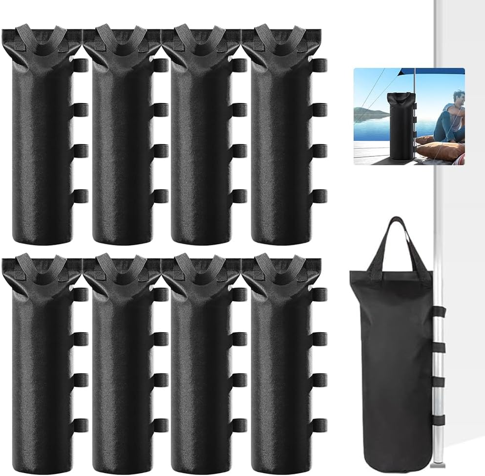 Gewichtssäcke – 8er-pack – 800d Oxford-gewebe – 10 Kg Tragkraft – Für Pavillons Und Zelte – 50 X 20 Cm