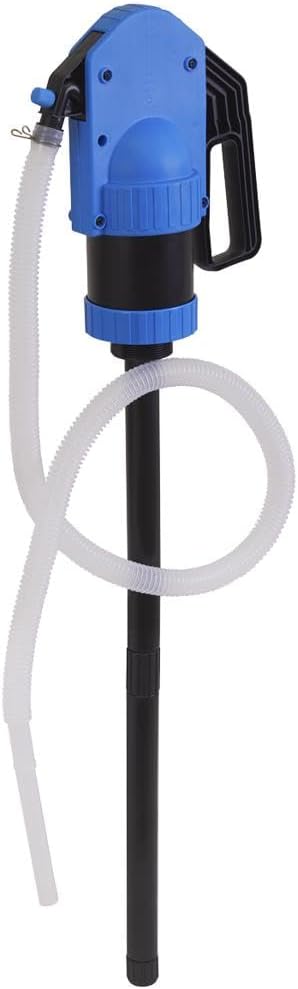 Adblue-hebelpumpe – 1 Stück – Polypropylen – Dehnbarer Schlauch – Für Fässer Und Ibc-container – 350–980 Mm