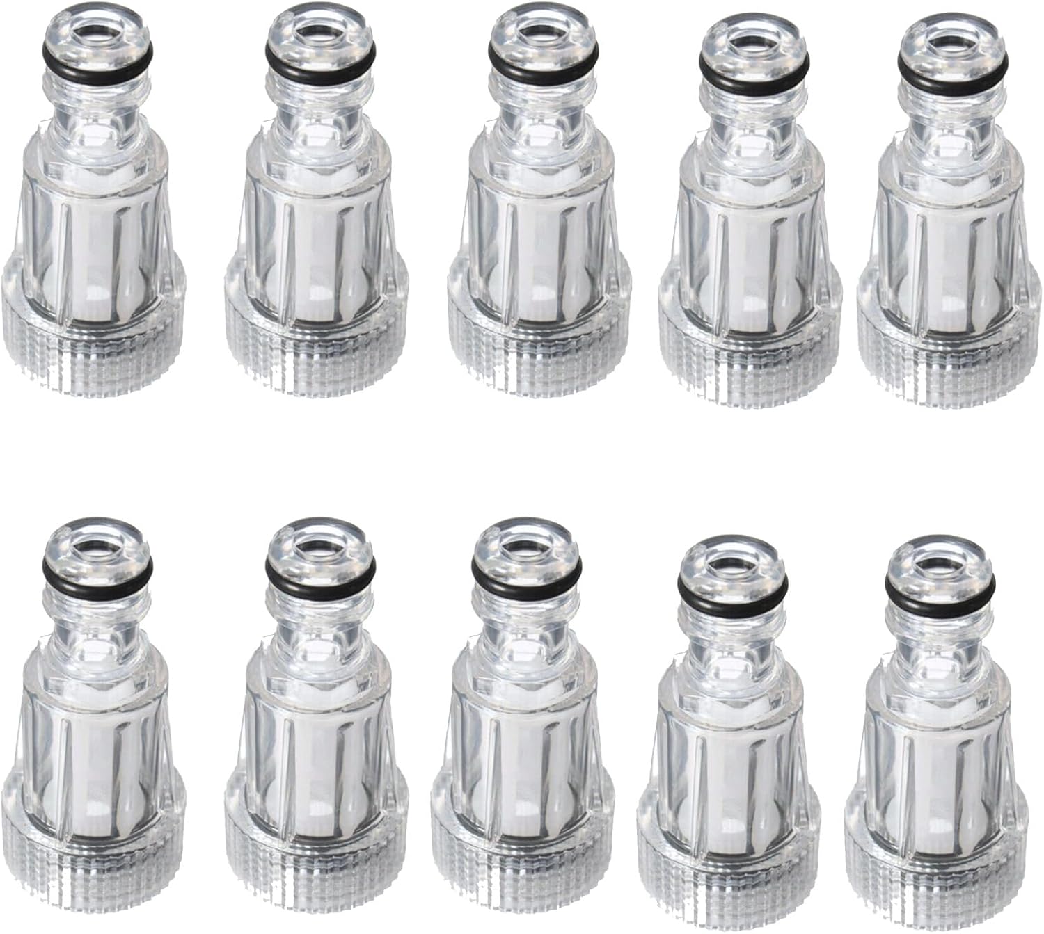 Wasserfilter – 10er-pack – Kunststoff – Für Hochdruckreiniger K2–k7 – Transparent – 3 Cm