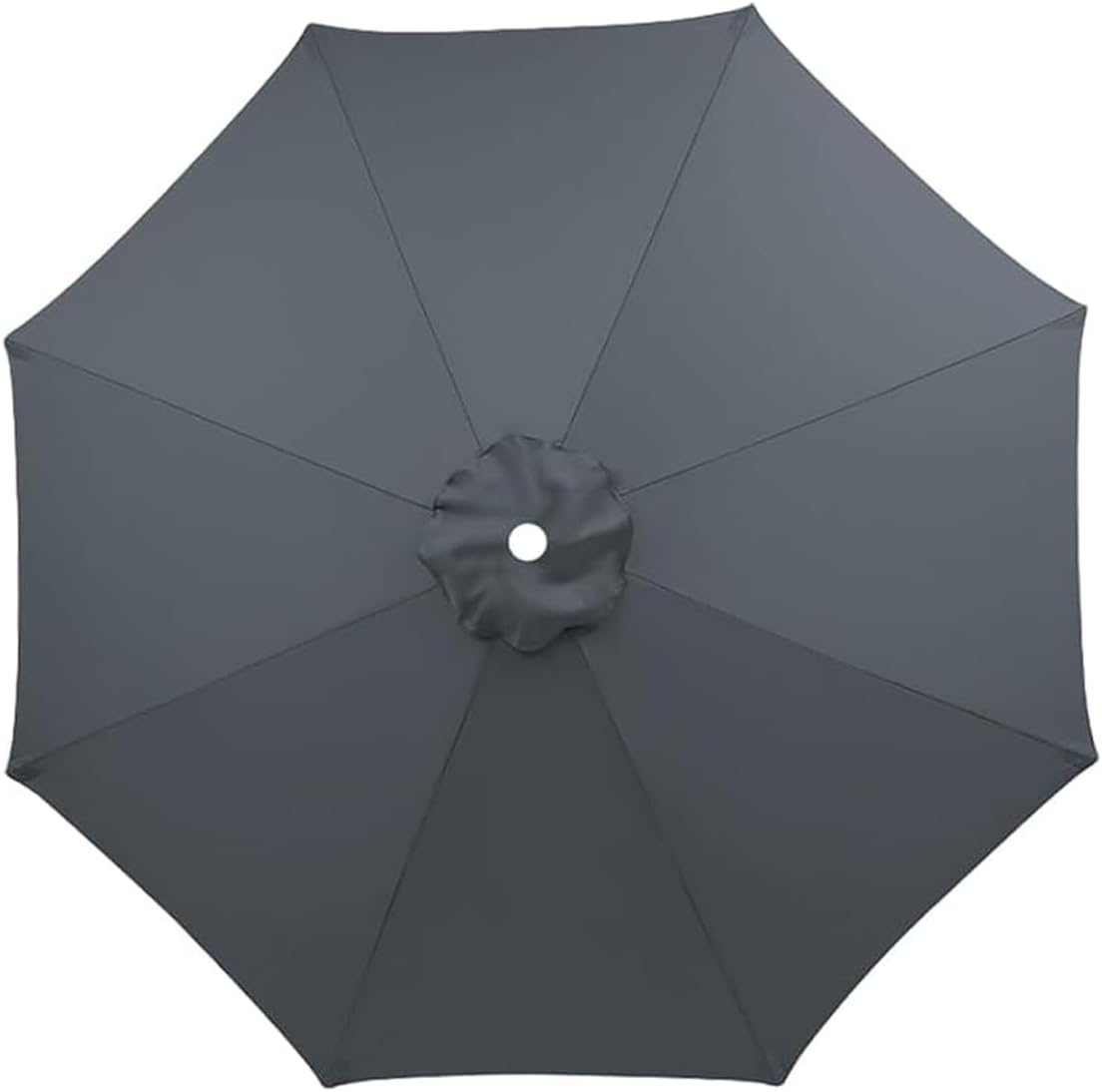 Ersatz-sonnenschirmdach – 1 Stück – Wasserdichtes Polyester – Uv-schutz Und Belüftung – Garten, Terrasse, Pool – 3,80 M