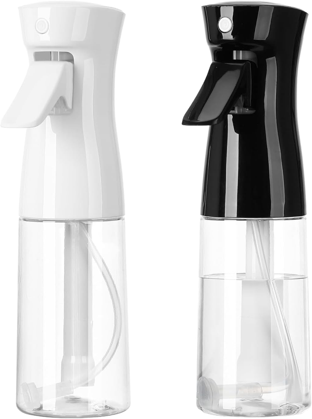 Sprühflasche, 2 Stück 200 Ml, Leere, Wiederverwendbare Sprühflasche, Kontinuierlicher Sprühnebel, Ultrafeiner Sprühnebel Für Friseure, Pflanzen Und Gesicht