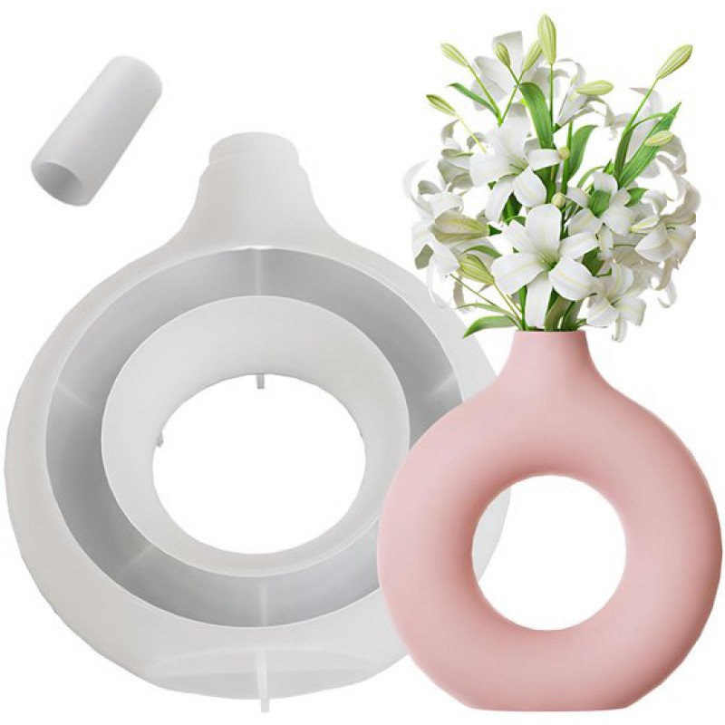 Diy-epoxidharz-vasenform – Donutform – Einfache Anwendung