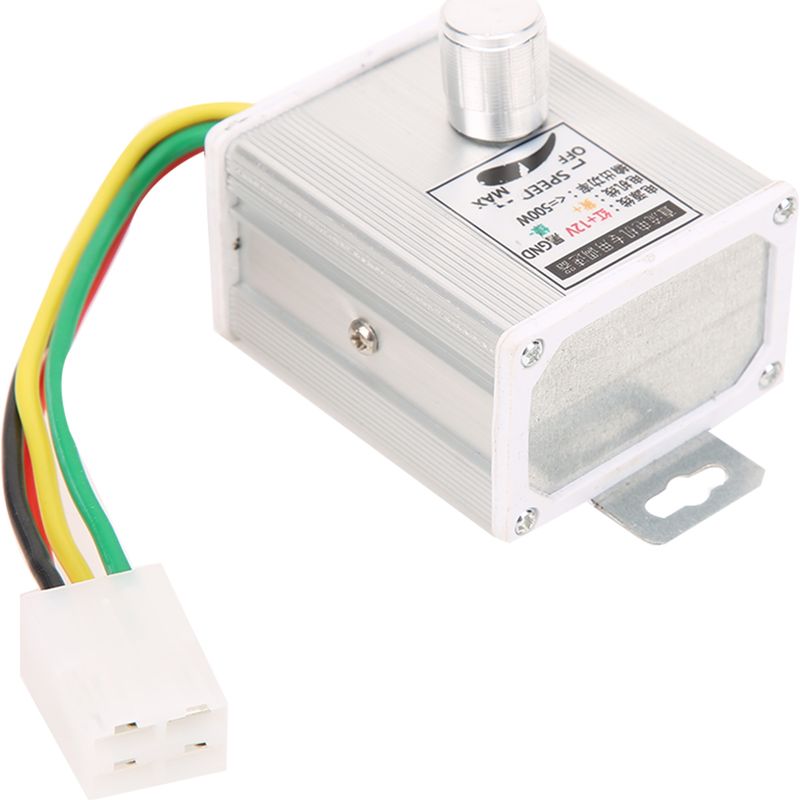 Hochwertiger 12v 500w Gleichstrommotor Mit Drehzahlregler, Stabile Leistung