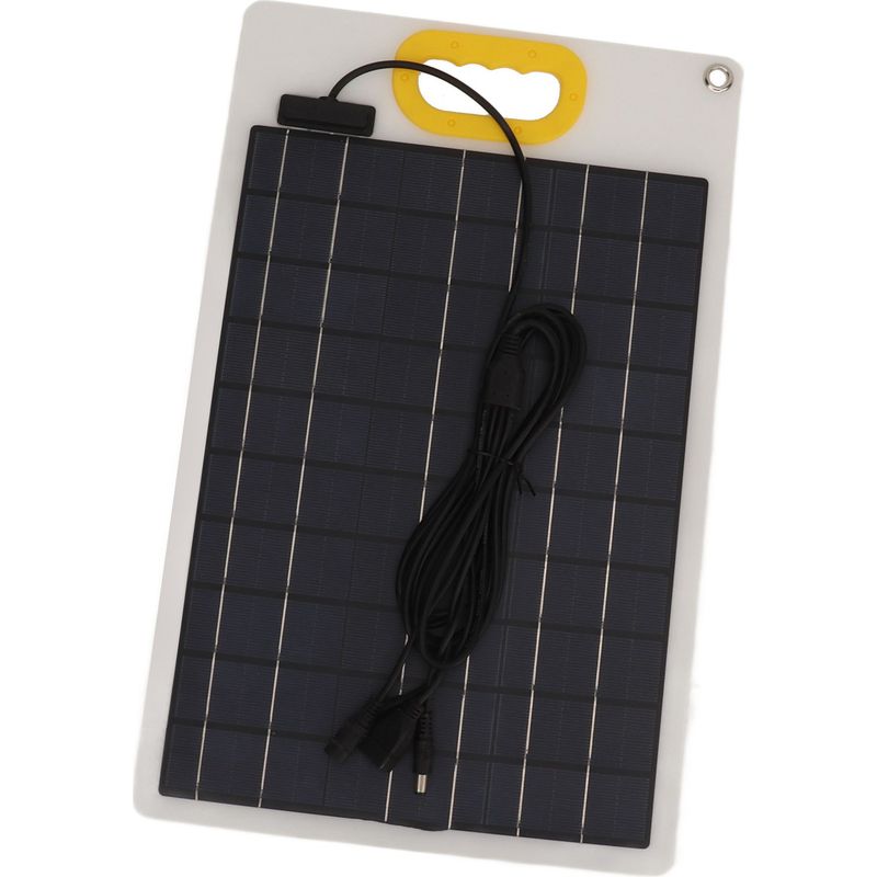 Leistungsstarkes, Tragbares 100-w-profi-solarpanel Für Camping, Wandern Und Outdoor-aktivitäten – 12 V/24 V Gleichstrom, 5 A