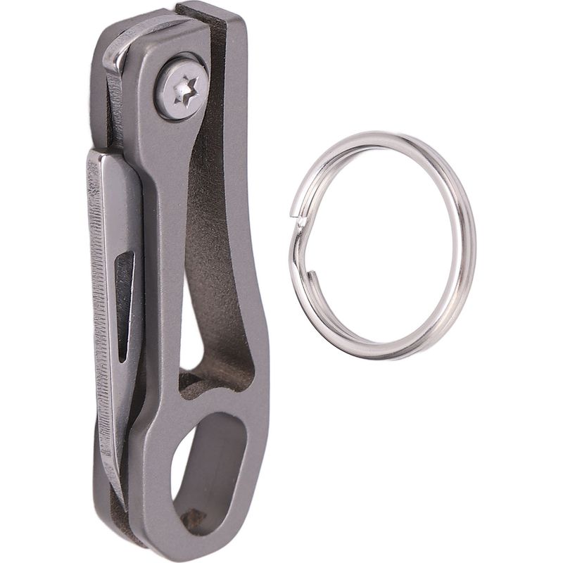 Multifunktionales Klapptaschenmesser Aus Titanlegierung, Mini-taschenmesser Für Den Täglichen Gebrauch, Kompaktes Überlebenswerkzeug.