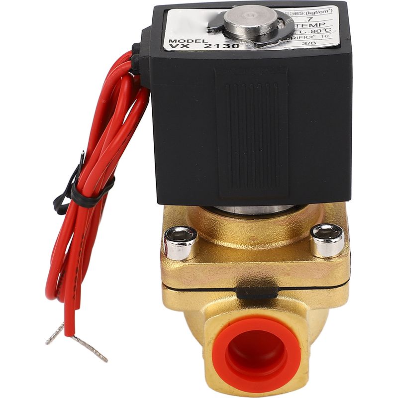 Hochgeschwindigkeits-pneumatik-magnetventil Aus Kupfer, Perfekte Abdichtung, Normalerweise Geschlossen Für Luft/öl G3/8 Ac220v