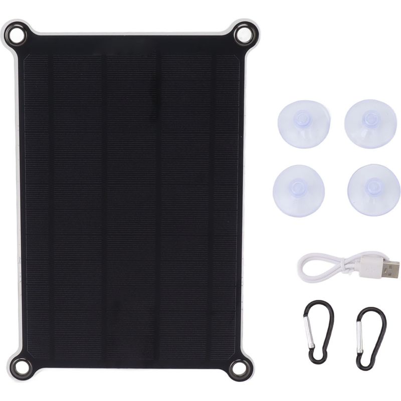 Mini 10w 5v Hocheffizientes Monokristallines Solarpanel Mit Usb-ladegerät Für Outdoor-camping