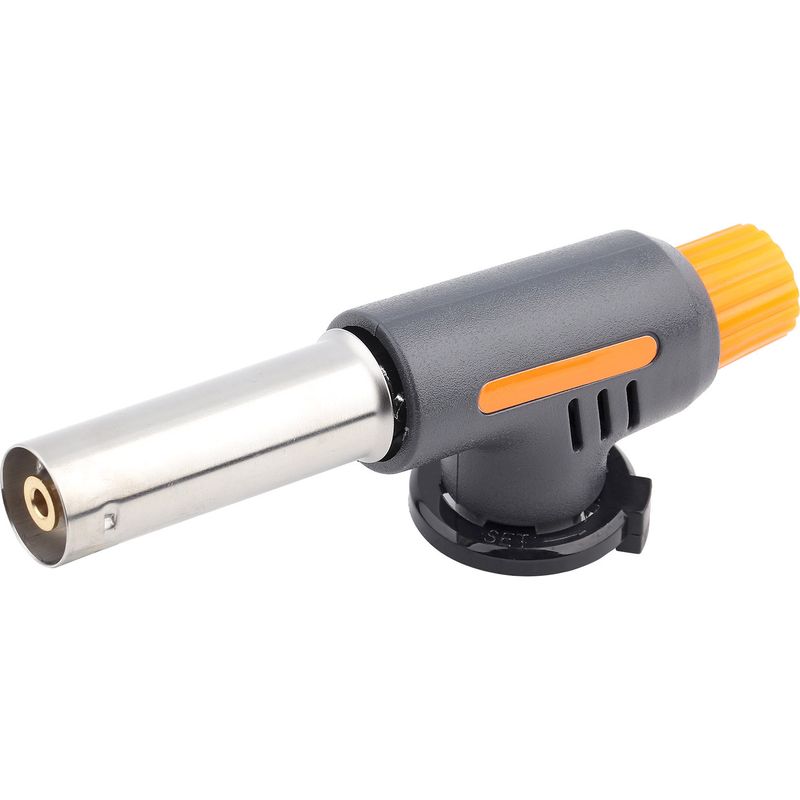 Mini-gasbrenner Mit Einstellbarer Flamme, Lötlampe Zum Schweißen, Campen Und Kochen, Tragbarer Elektronischer Brenner