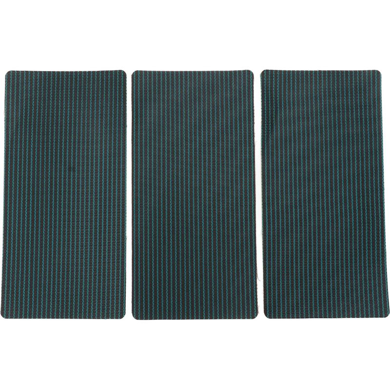3-teiliges Grünes Pp-selbstklebe-poolreparaturset, Flicken Für Poolabdeckungen, Größe S 10 X 20 Cm