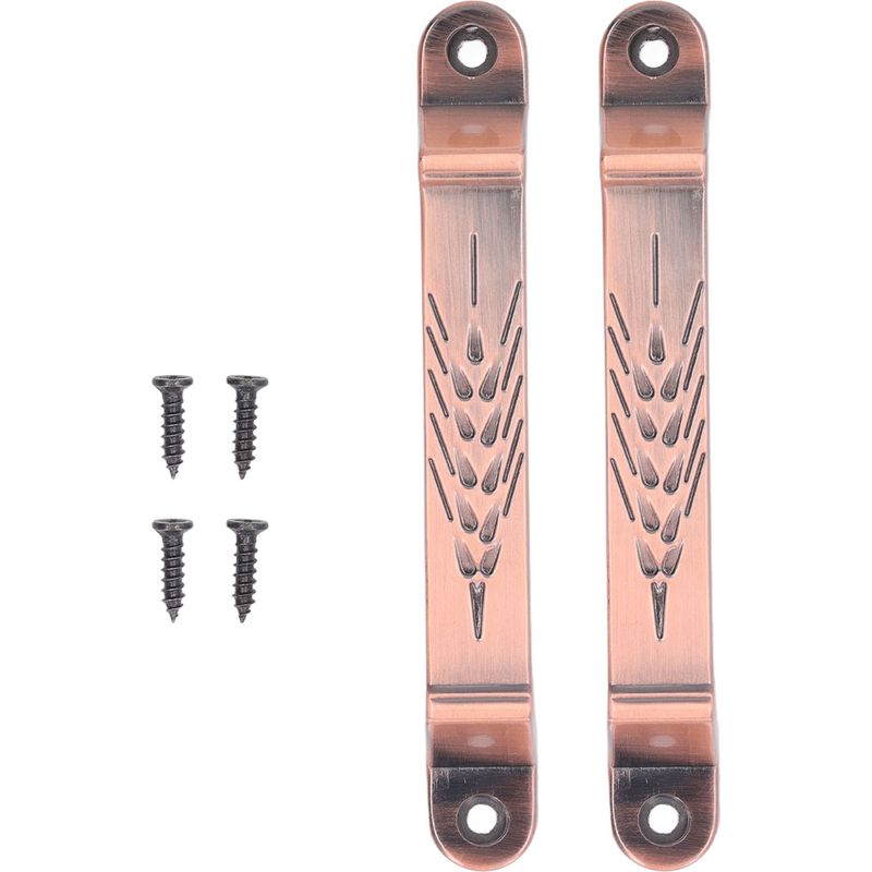 Set Mit 2 Schiebetürgriffen Aus Aluminiumlegierung, Zuggriffe Für Schiebetüren, Tore, Schränke Und Regale, Inklusive Schrauben