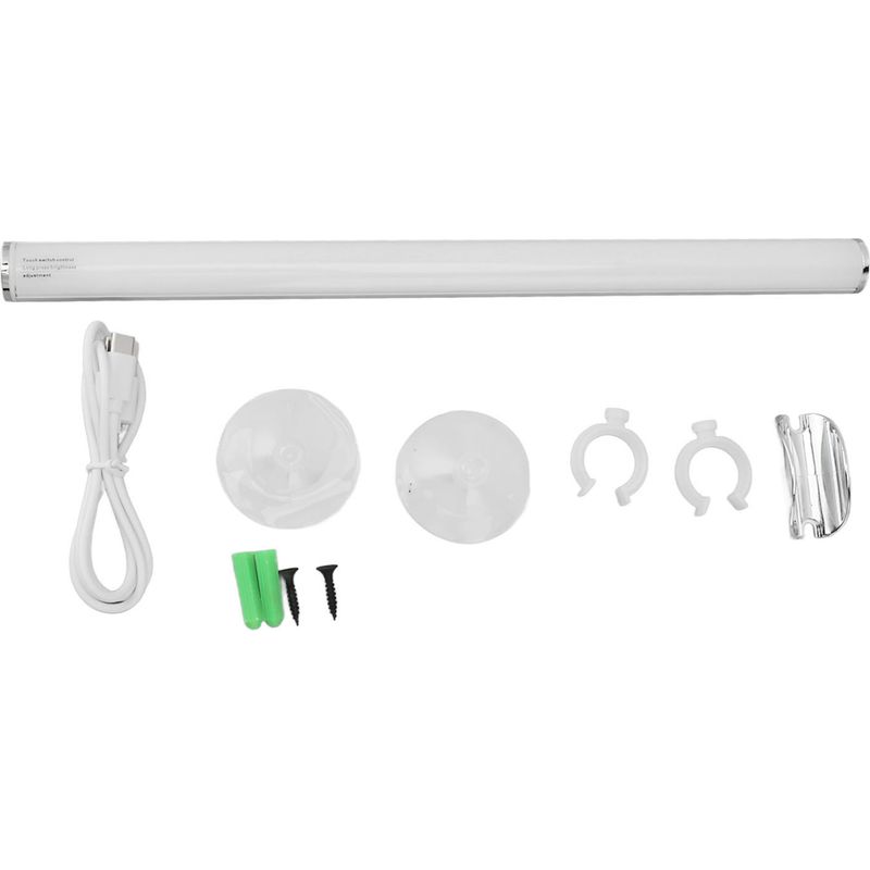 Tragbare Led-spiegelleuchte, Usb-aufladbare Make-up-lichtleiste, Touch-steuerung Badezimmer-wc-leuchte