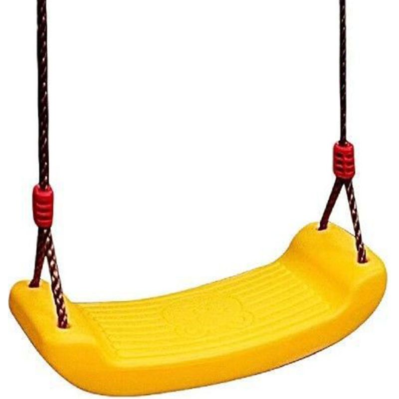 Kunststoffschaukel Für Kinder, Bogenförmig, Für Drinnen Und Draußen, Mit Aufhängeseil, Für Garten, Hof Und Zum Spielen Im Freien.