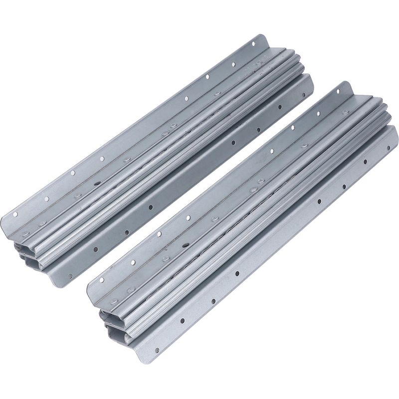 Schubladenschienen Unter Der Arbeitsplatte, Untere Montageschienen 400-700 Mm, Maximale Belastung 120 Kg, Komplettes Set.
