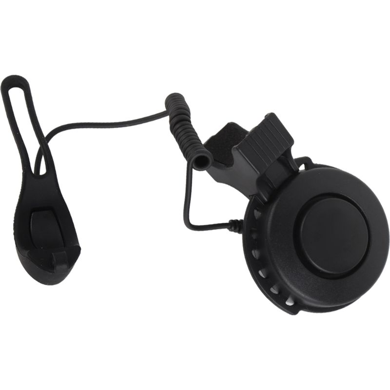 Wasserdichte, Per Usb Wiederaufladbare Fahrradklingel, Fahrradklingel Für Lenker Mit 22-31,8 Mm Durchmesser, Schwarz.
