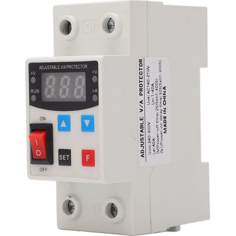 Dispositif De Protection Contre Les Sursous-tensions, Protecteur De Réinitialisation Automatique Réglable 240v-300v 40a