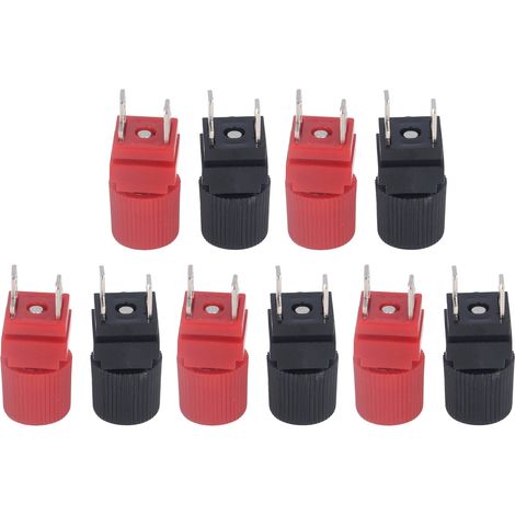 Kit D'Accessoires Comprenant 5 Bornes De Raccordement Carrées Pour Équipements Et Machines.