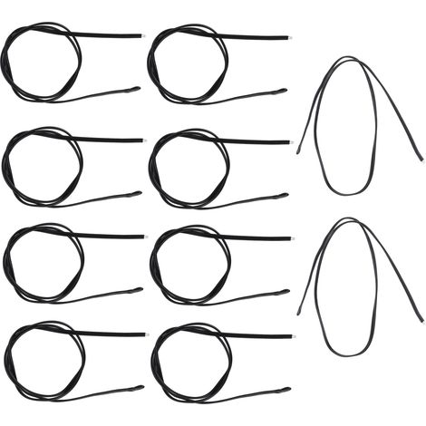Lot De 10 Sondes Thermiques Ntc En Résine Époxy Pvc Pour Automobiles, 500 Mm, 5 K, B3950
