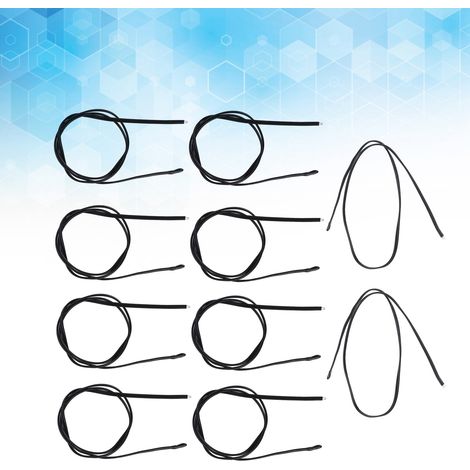 Lot De 10 Sondes Thermiques Ntc En Résine Époxy Pvc Pour Automobiles, 500 Mm, 100 K, B3950