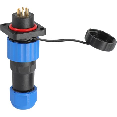 Connecteur D'Alimentation Carré Étanche Ip68 Pour L'Aviation, Adaptateur De Terminal Industriel Sp169 Broches (250 V 5 A)