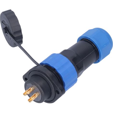 Connecteur D'Alimentation Aéronautique Étanche Ip68 À Bride, Adaptateur Industriel Ac380v Sp204 Broches (380v 25a)
