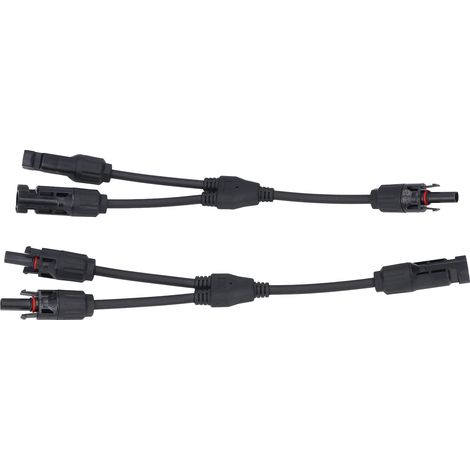 Adaptateur Parallèle En Y En Laiton Ppo, Connecteur Solaire 3 Voies 2 Vers 1 Pour Panneaux De Batterie 1000 V