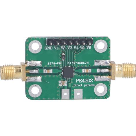 Module Atténuateur À Commande Numérique Rf, Mode Parallèle/série, 1 Mhz À 4 Ghz, 3,3 V, 6 Bits Pe4302