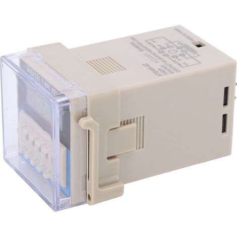 Relais Temporisé À Affichage Numérique Led, Composant De Contrôle De Temporisation Pour L'Automatisation Industrielle Ats48a2z (ac220v)