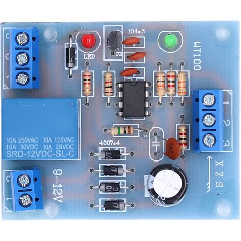 Module De Capteur De Niveau De Liquide Dc12v Pour Pompe De Détection De Drainage D'Eau, Carte De Circuit Imprimé Du Contrôleur
