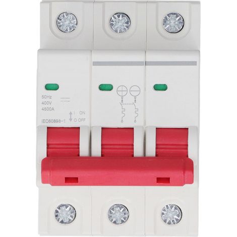Dispositif De Protection Contre Les Surtensions, Protection Contre Les Courts-circuits Et Les Surcharges, Maximum 400v Dz47y 63z C63 3p