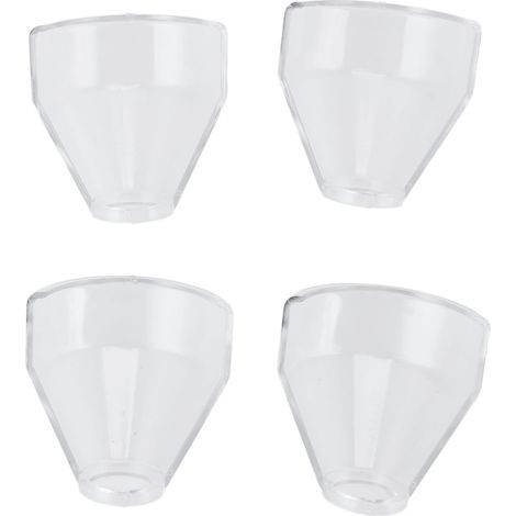 Bouclier Pour Outil Rotatif, Fixation Abs Transparent Anti-poussière, Couvercle De Perceuse Pour Meuleuse Électrique 18mm 4 Pièces
