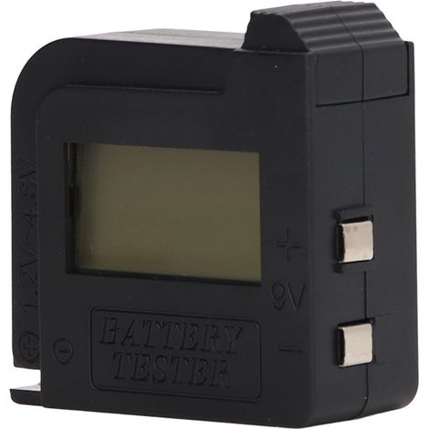 Testeur De Batterie Numérique Avec Écran Lcd, Détection Précise, Vérificateur Portable Pour C Aa Aaa