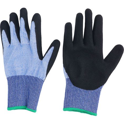 Gants De Travail Résistants Aux Coupures, Fil D'Acier De Qualité A7, Pour Hommes Et Femmes, Universels, Antidérapants Et Résistants À L'Huile, Taille M (21±0,5cm)