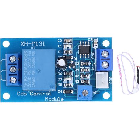 Module Relais À Photorésistance Xhm131 5v, Capteur De Détection De Lumière À Contrôle Automatique De Luminosité