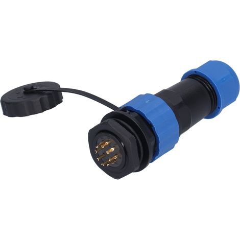 Prise Aviation Étanche Ip68, Connecteur À Écrou Arrière, Bornes Mâle/femelle, 250 V, 5 A, Sp20