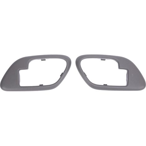 1 Paire De Garniture De Poignée De Porte Intérieure, Lunette 15708079 Gauche Droite De Remplacement Pour C1500 C2500 C3500 K1500 K2500 K3500 Gris